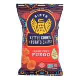 Siete - Kettle Chip Fuego - Case Of 6-5.5 Oz