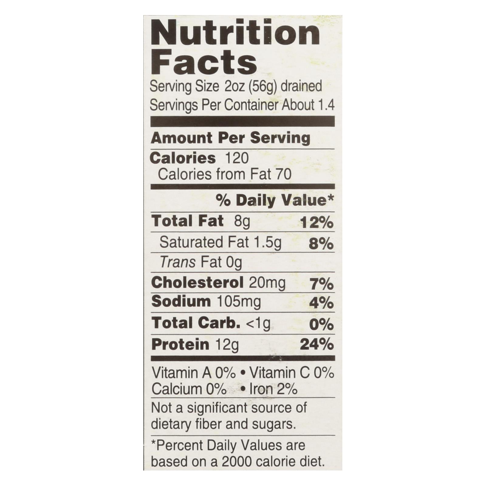 Wild Planet Wild Yellow Tail Fillets In Extra Virgin Olive Oil, Case Of 12, 4.375 Oz. - Image 2
