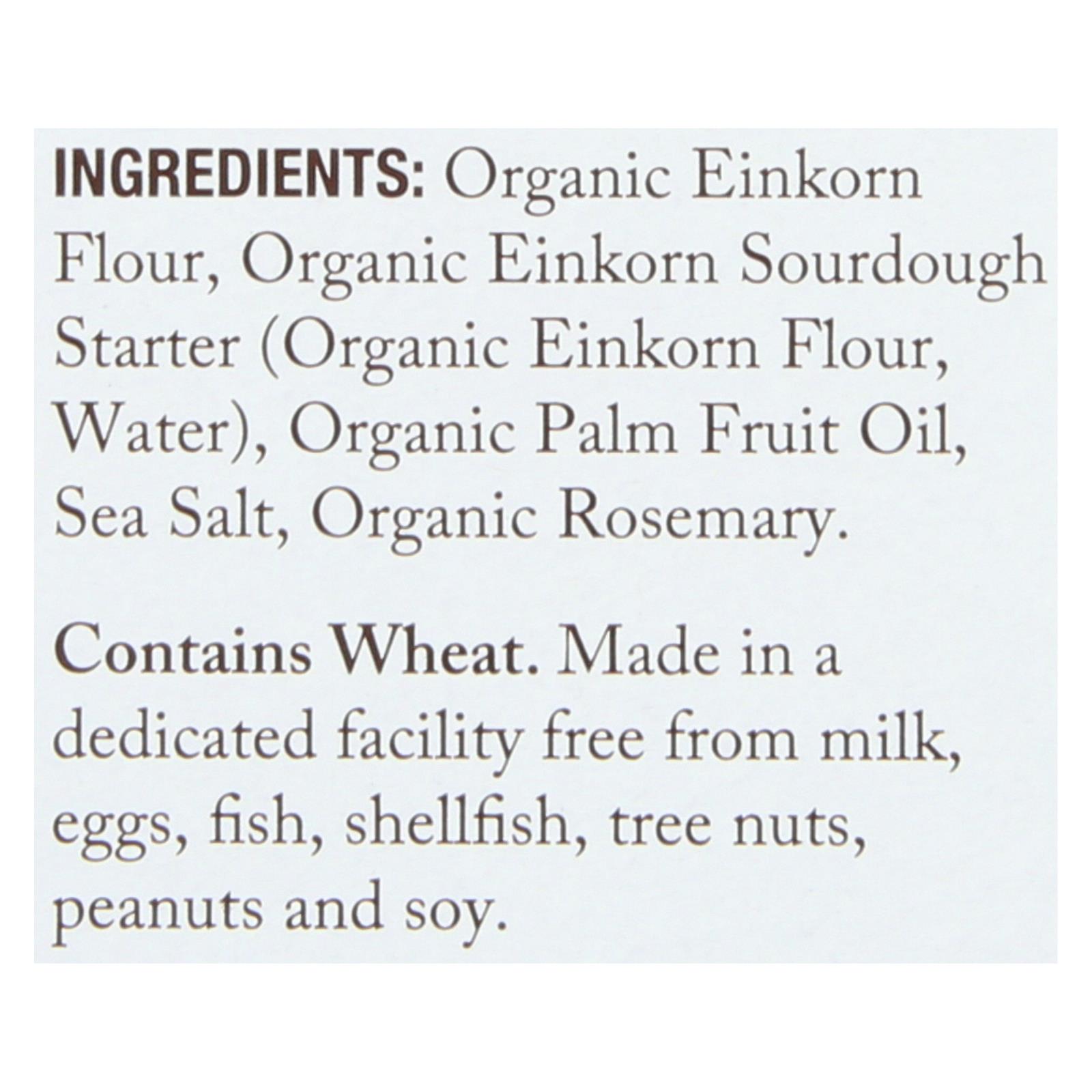 Jovial, Sourdough Einkorn Crackers, Rosemary, Case Of 10, 4.5 Oz. - Image 3
