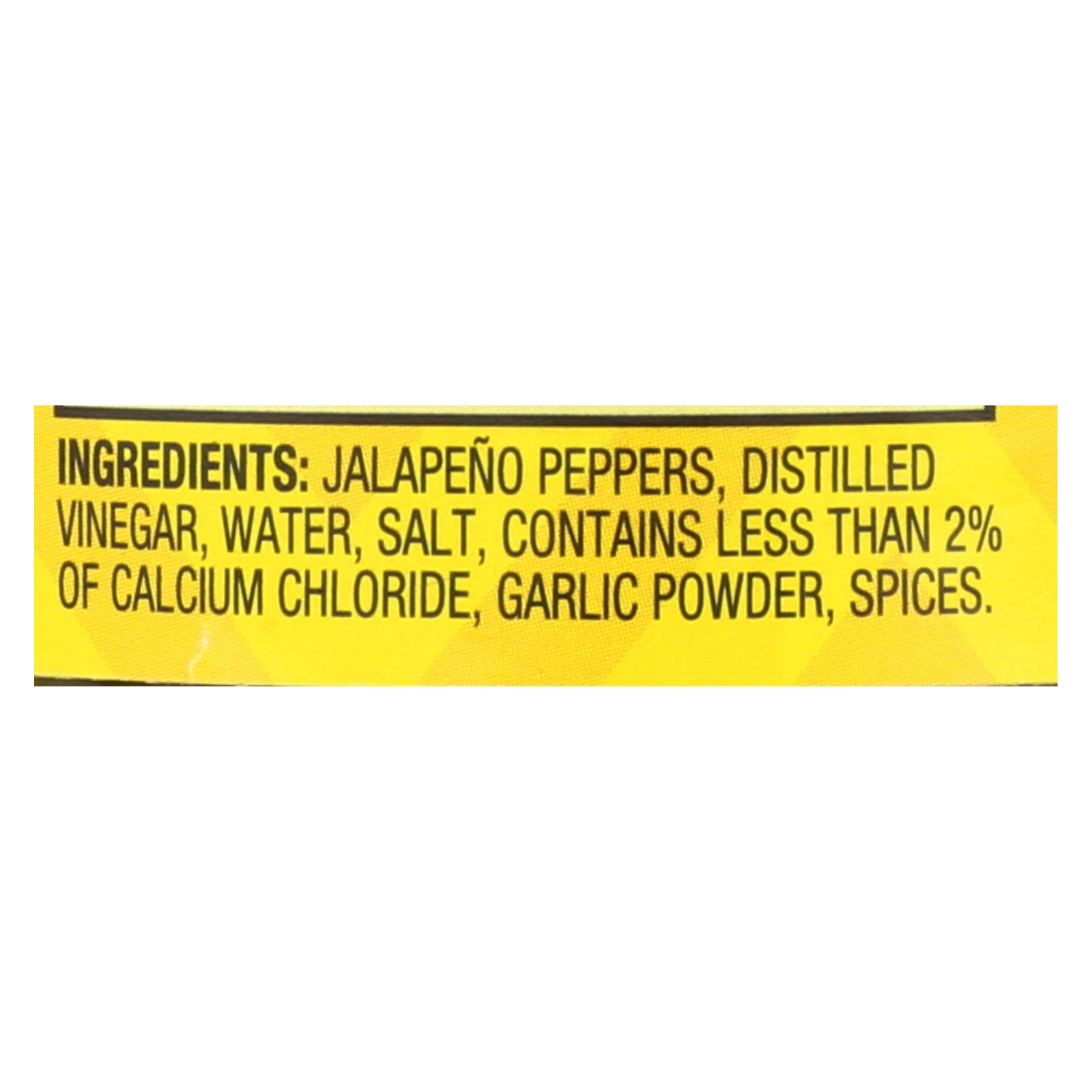 Hatch Chili Jalapenos, Nacho Sliced, Case Of 12, 12 Oz - Image 2