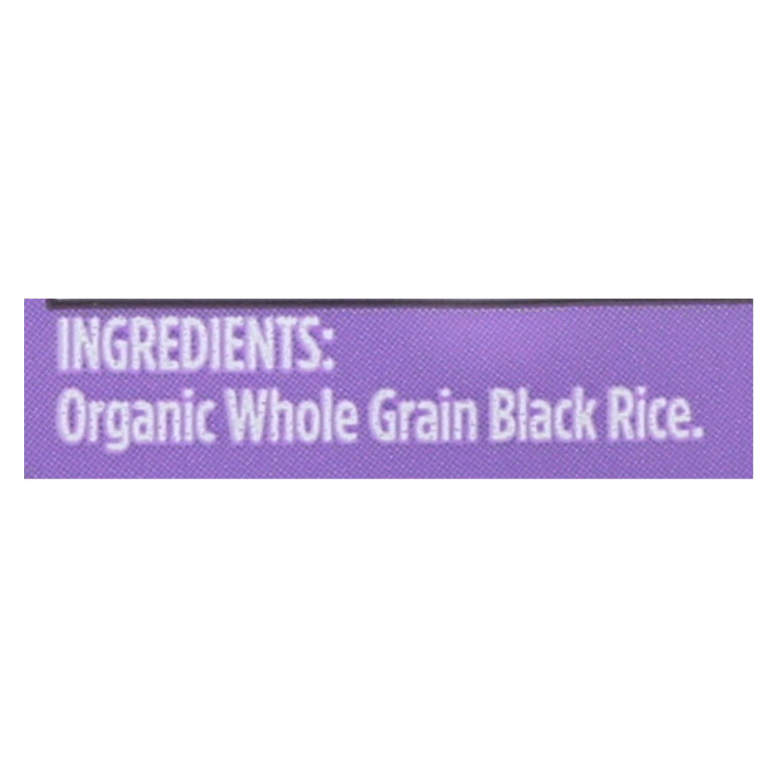 Lundberg Family Farms Organic Rice, Black Pearl, Case Of 6, 1 Lb. - Image 2