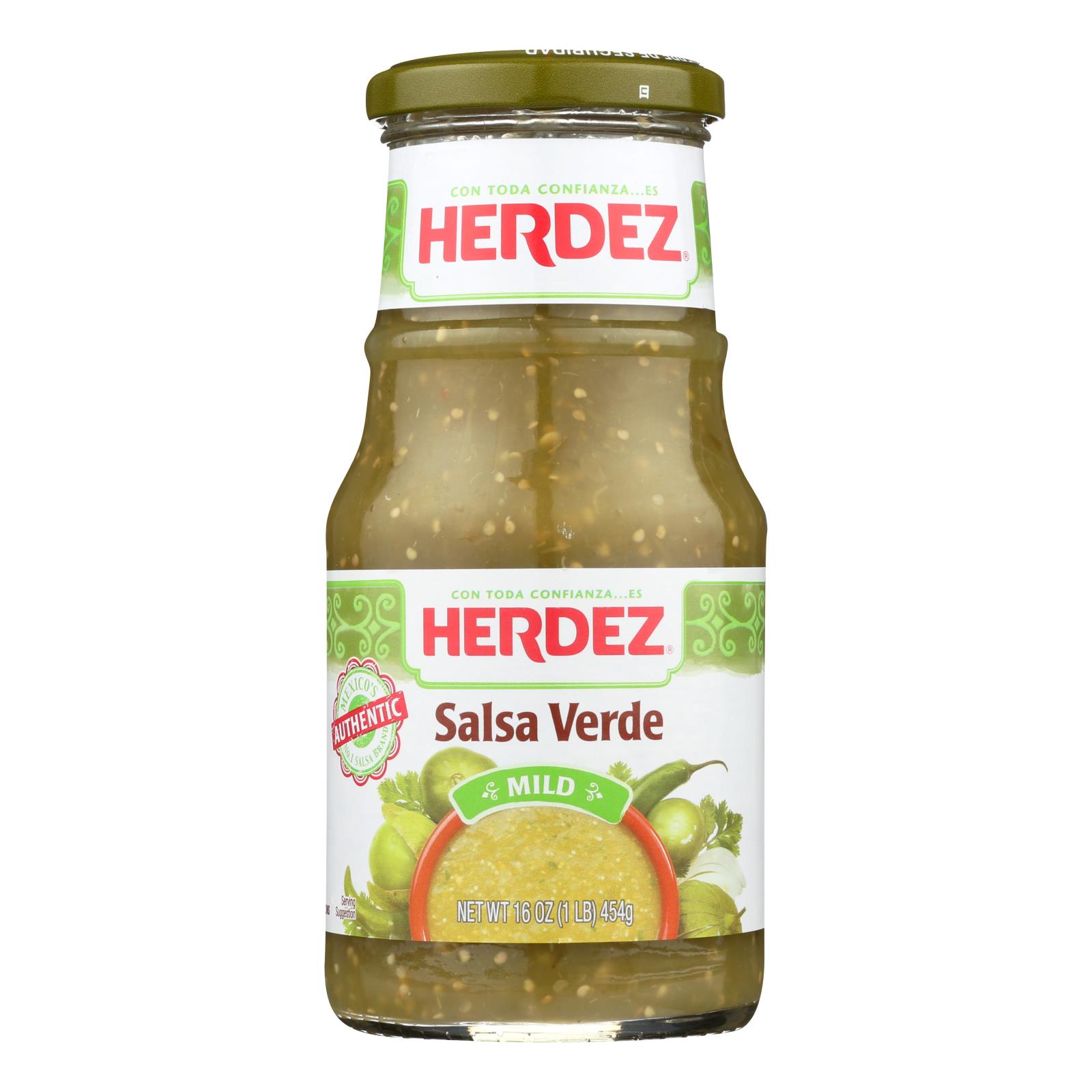 Herdez Salsa, Verde, Case Of 12, 16 Oz. - Image 4