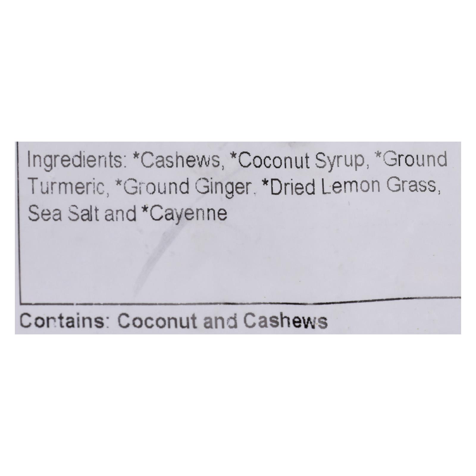 Grandy Oats Cashews Organic Turmeric Ginger, Single Bulk Item, 10lb - Image 2