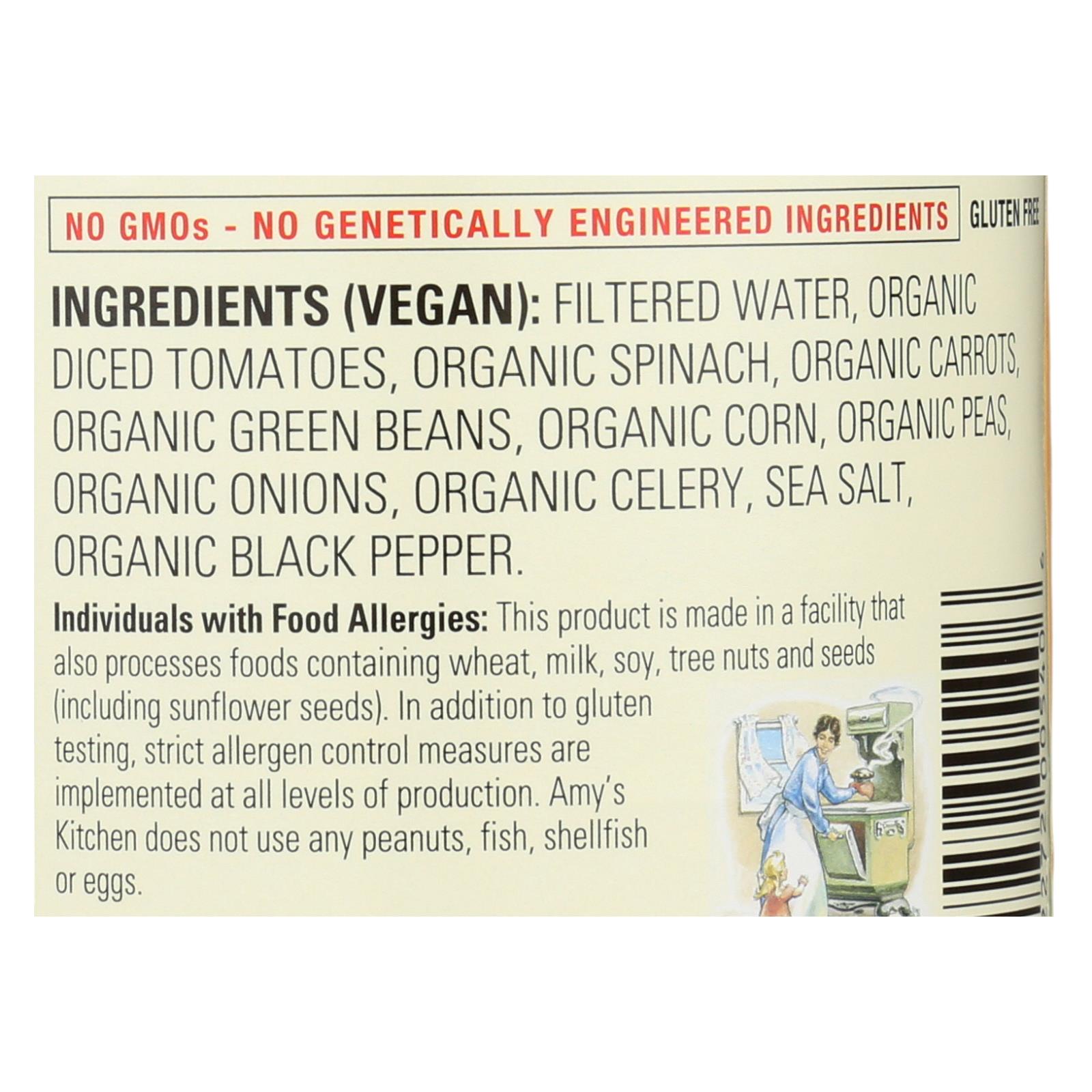 Amy's, Organic Chunky Vegetable Soup, Case Of 12, 14.3 Oz - Image 3
