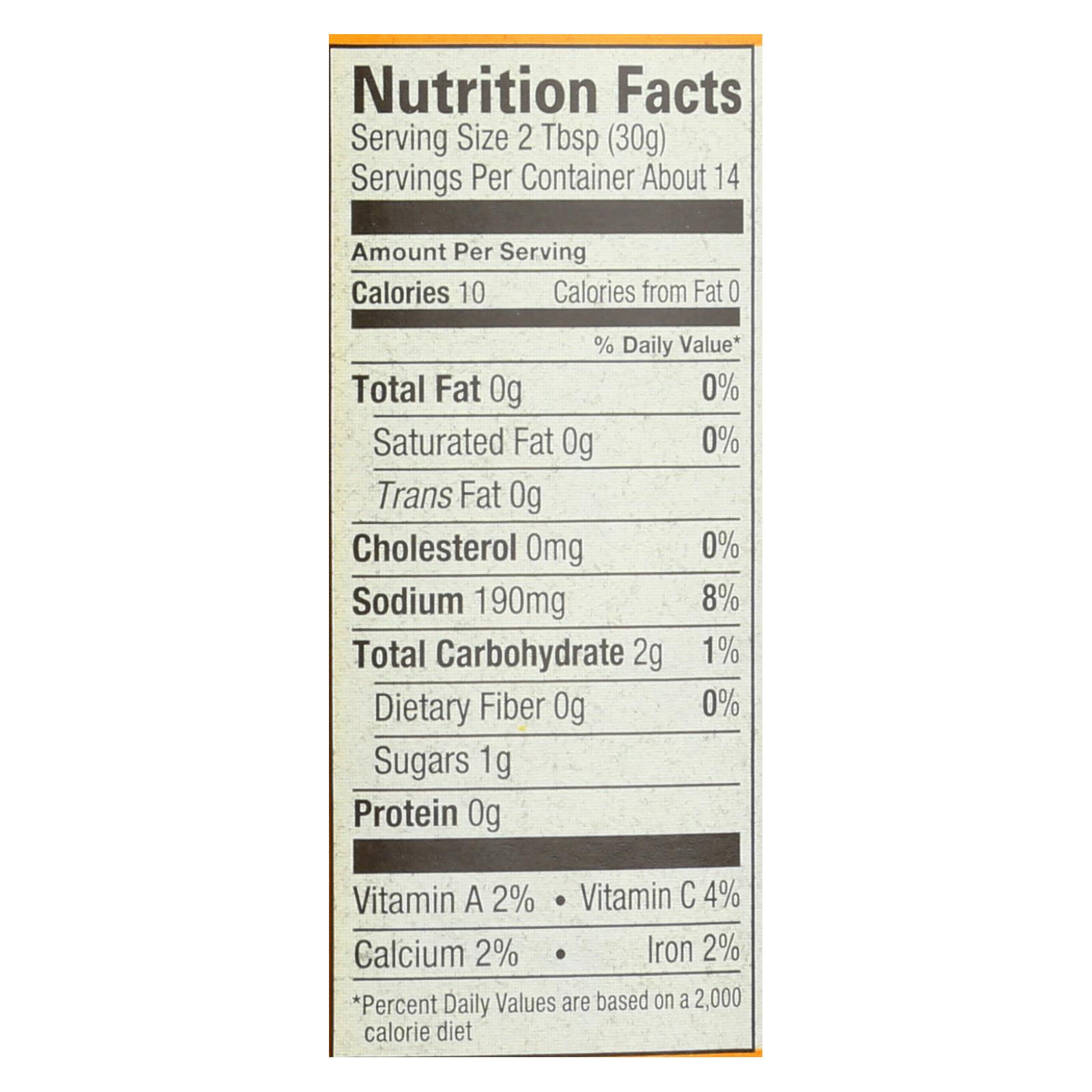 Amy's, Mild Salsa, Made With Organic Ingredients, Case Of 6, 14.7 Oz - Image 2