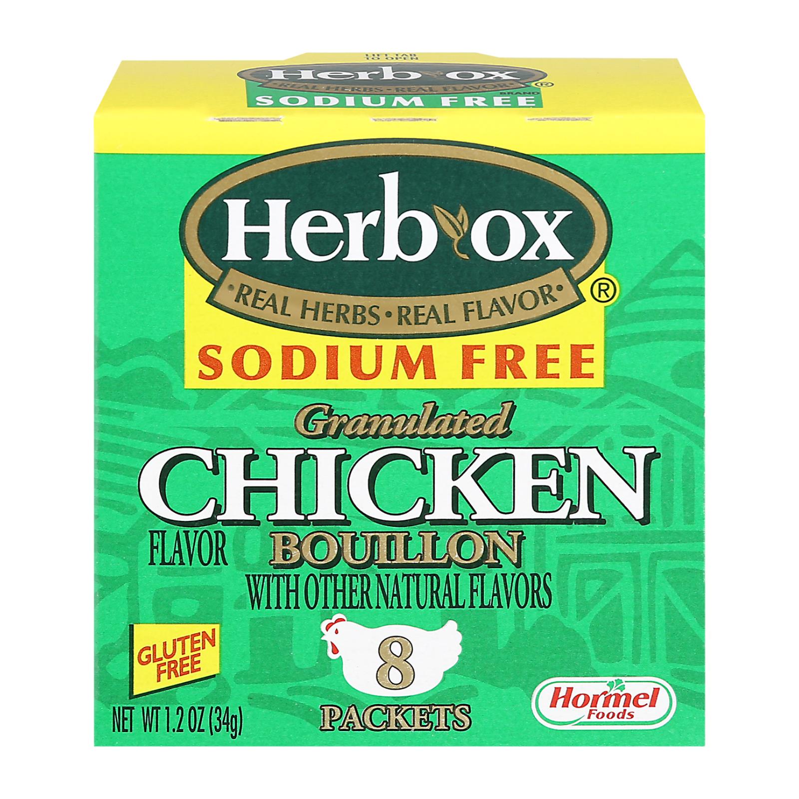 Herb-ox Boullion, Chicken, Low Sodium, Case Of 12, 8 Count - Image 2