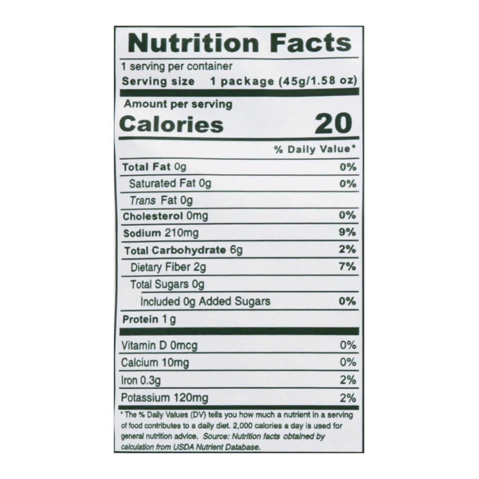 Poshi - Snack Artichokes Mrntd Veg - Case Of 10 - 1.58 Oz - Image 2