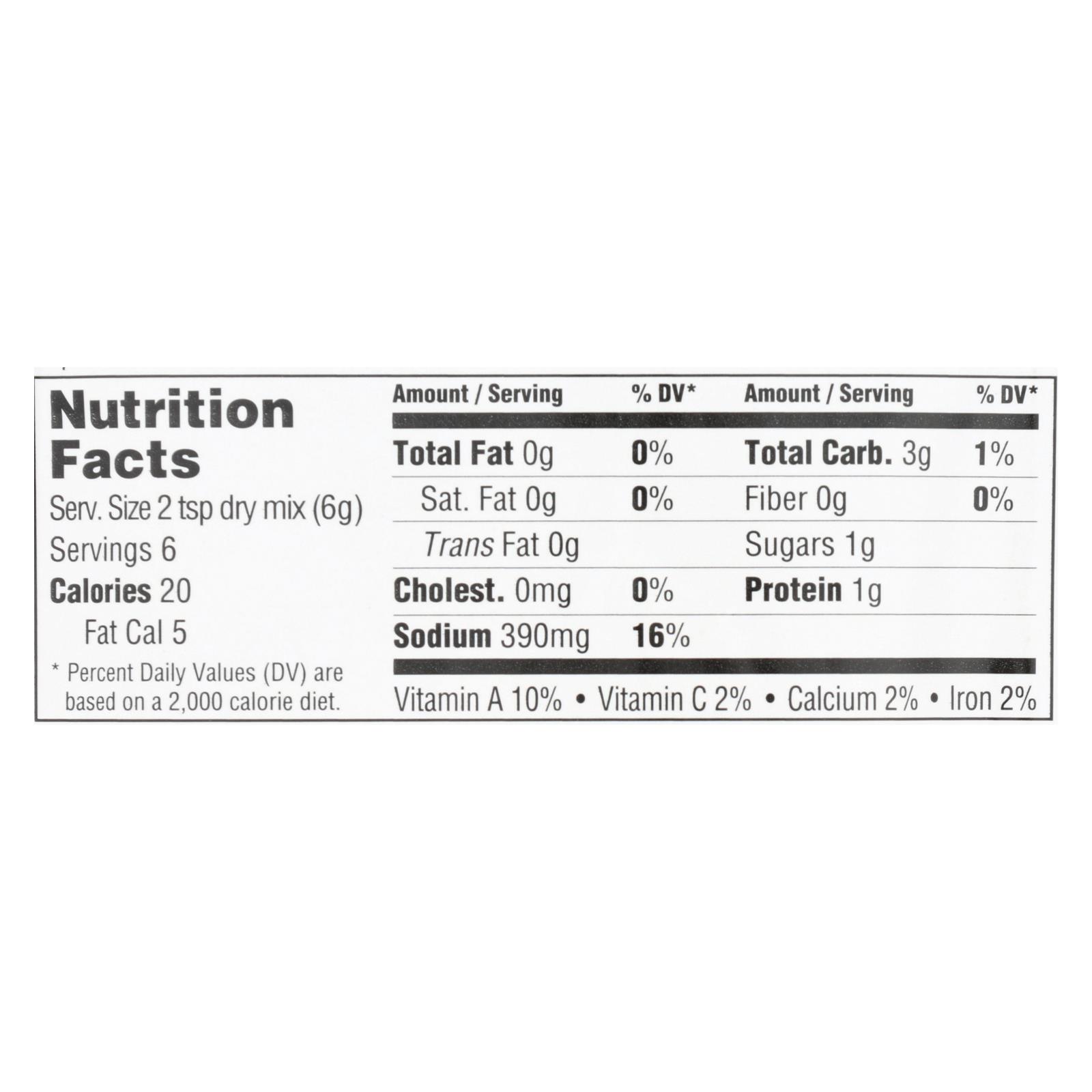 La Preferida Taco Seasoning - Case Of 12 - 1.25 Oz - Image 3