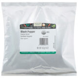 Frontier Herb Organic Coarse Black Pepper, Single Bulk Item, 1lb