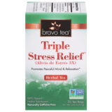 Bravo Teas And Herbs, Tea, Triple Stress Relief, 20 Bag