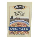 Alessi, Neapolitan Bean Soup, Pasta Fazool, Case Of 6, 6 Oz.