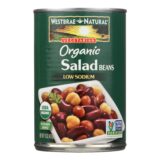 Westbrae Foods Organic Salad Beans, Case Of 12, 15 Oz.