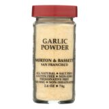Morton And Bassett, Seasoning, Garlic Powder, Case Of 3, 2.6 Oz.
