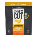 Chef's Cut Jerky, Real Chicken Jerky Honey Barbecue, Case Of 8, 2.5 Oz.