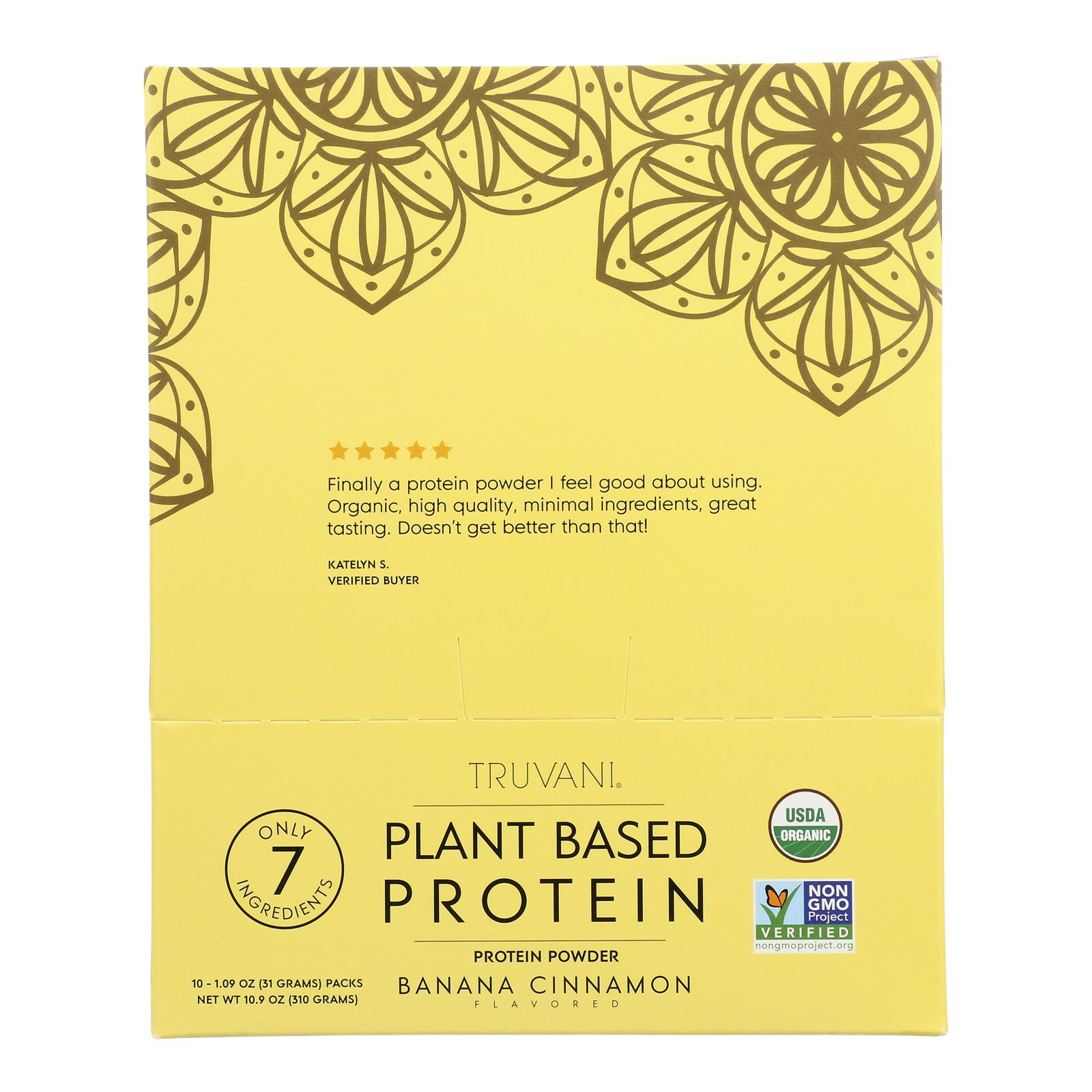 Truvani - Protein Powder Ban Cinnamon - 1 Each-10-1.09z