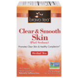 Bravo Teas And Herbs, Tea, Clear And Smooth Skin, 20 Bag