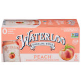Waterloo - Sparkling Water Peach - Case Of 3-8-12 Fz