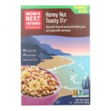 Mom's Best Naturals Honey Nuttoasty O?s, Case Of 10, 20 Oz.