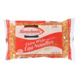 Manischewitz, Extra Wide Egg Noodles, Case Of 12, 12 Oz.