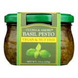 Cucina & Amore - Pesto Basil Vegn&nut Free - Case Of 6-7.9 Oz