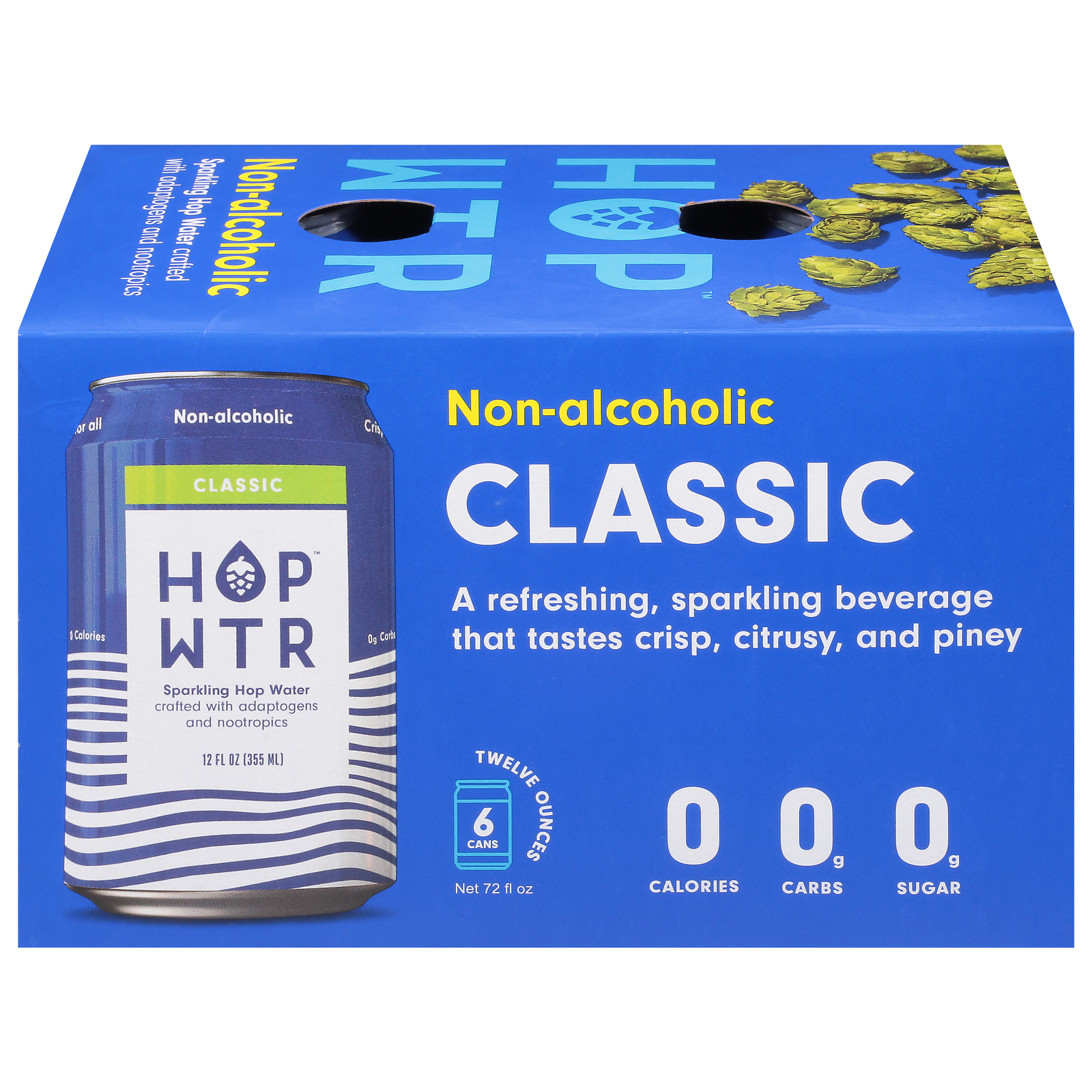 Hop Water - Hop Water Spk Classic 6pk - Case Of 4-6-12 Fz