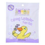 Aura Cacia Calming Foam Bath Lavender Essential Oil, Case Of 6, 2.5 Oz