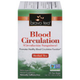 Bravo Teas And Herbs, Tea, Blood Circulation, 20 Bag