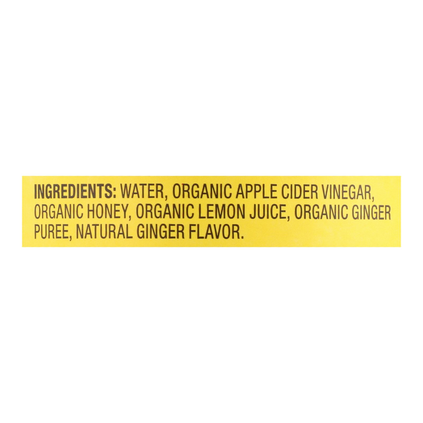 Bragg - Apple Cider Vinegar Ginger Lemon Honey Refresh - Case Of 12-16 Fz - Image 2