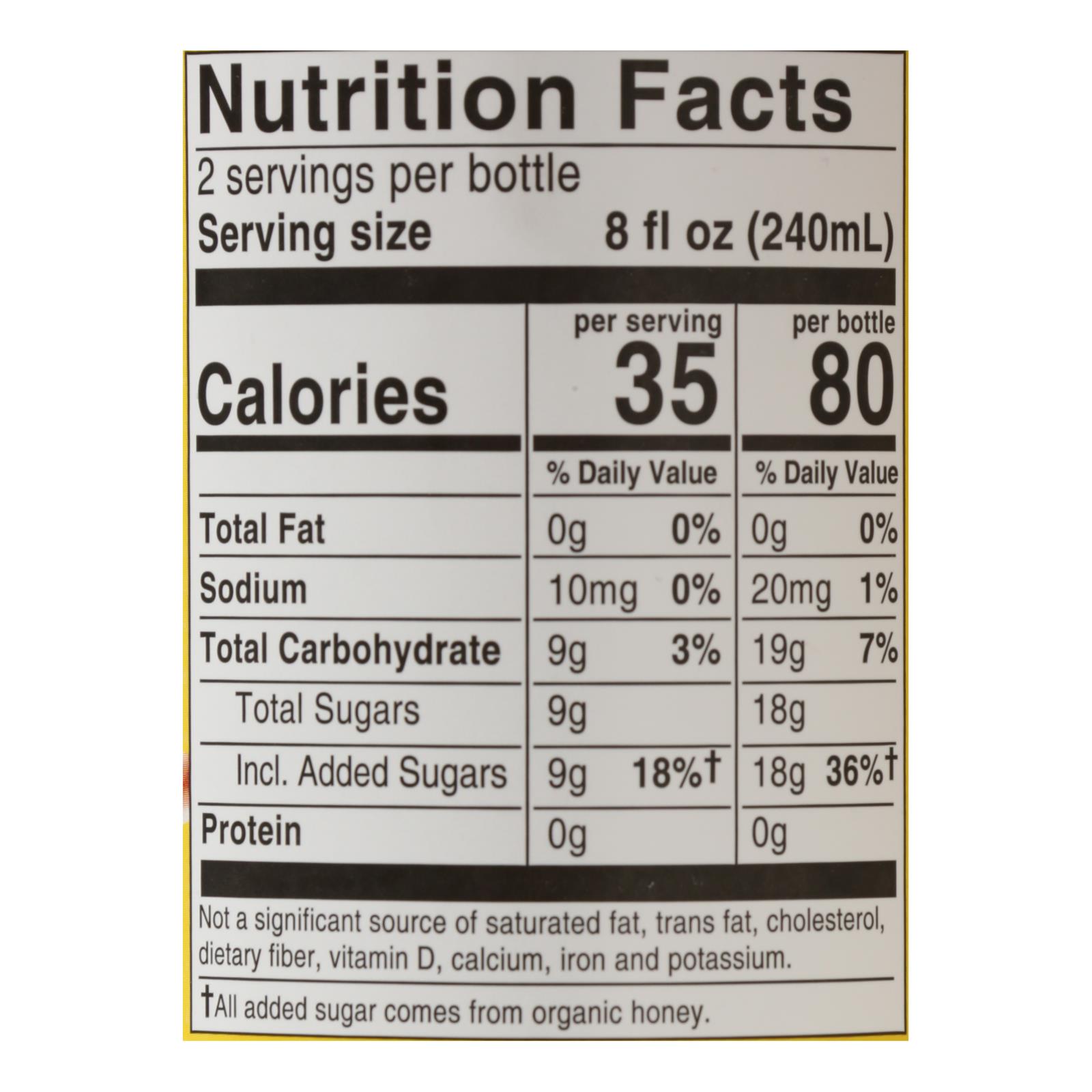 Bragg - Apple Cider Vinegar Ginger Lemon Honey Refresh - Case Of 12-16 Fz - Image 3