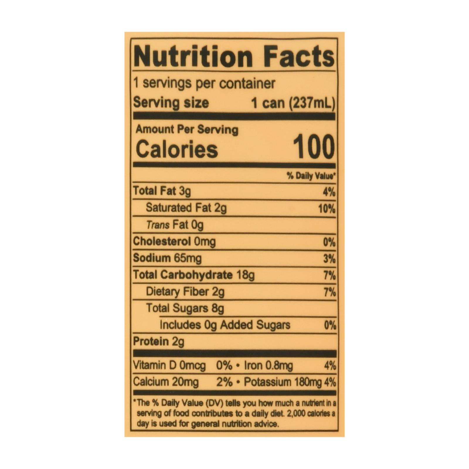 Pop & Bottle - Oat Milk Latte Mocha - Case Of 12-8 Fz - Image 3