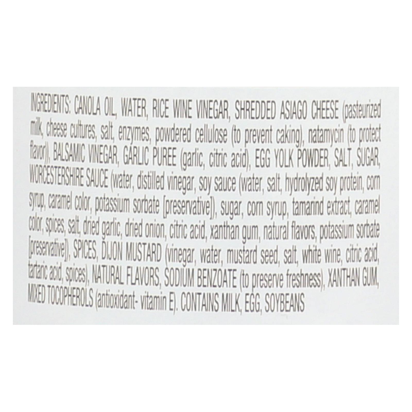 Brianna's, Salad Dressing, Asiago Caesar, Case Of 6, 12 Fl Oz. - Image 4