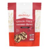 Absolutely Gluten Free Chews - Coconut - Cranberry - Gluten Free - Case Of 12 - 5 Oz
