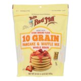 Bob's Red Mill - Pancake-waffle Mix 10 Green - Case Of 4-24 Oz