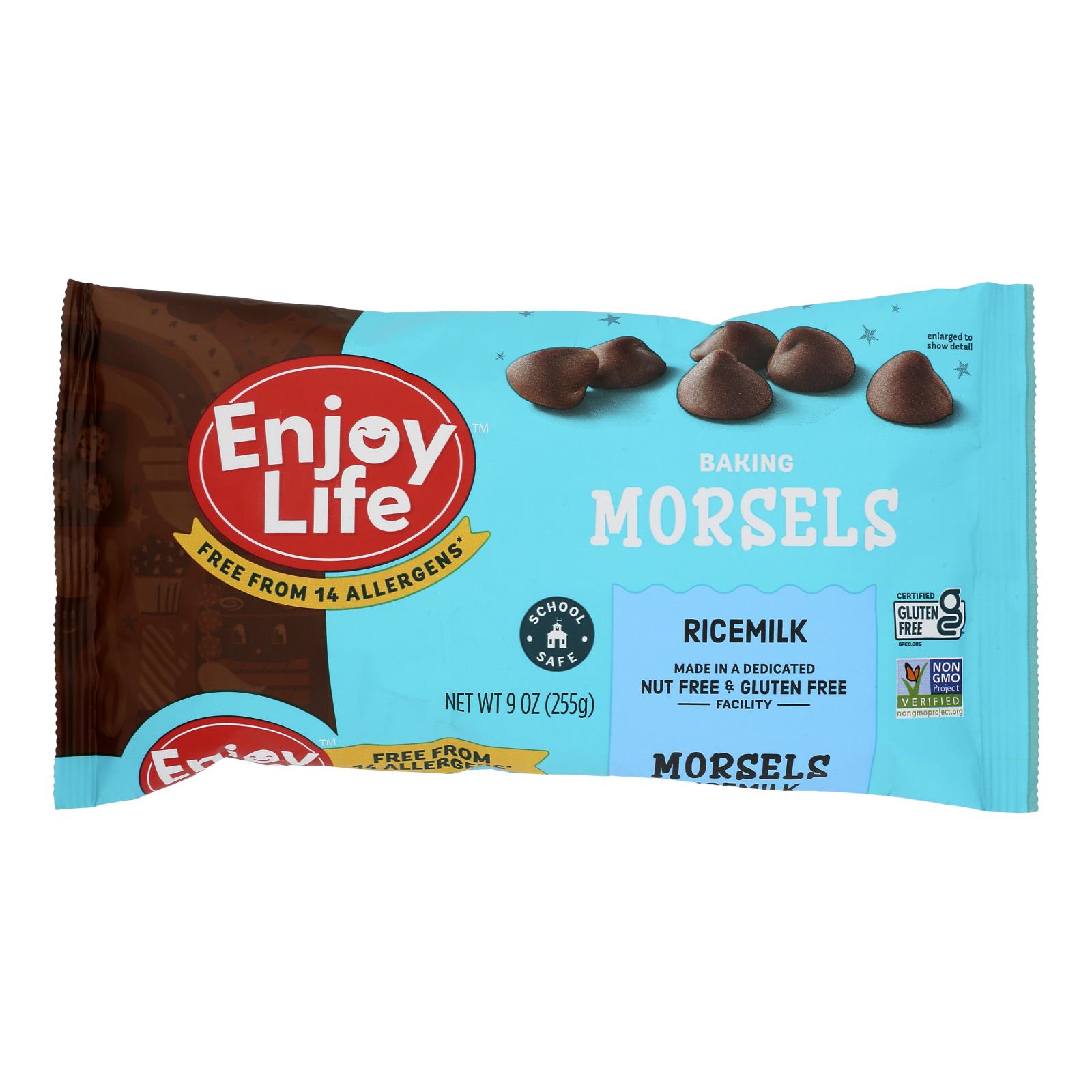 Enjoy Life - Chocolate Morsl Rcemlk Bkng-snk - Case Of 12-9 Oz