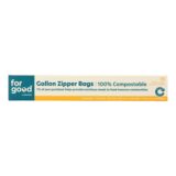 For Good - Gallon Zipper Bags - Case Of 6-15 Ct