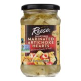 Reese Marinated Artichoke Hearts, Quartered, Case Of 12, 12 Oz.