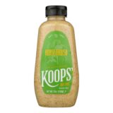 Koop's Mustard Horseradish, Case Of 12, 12 Oz.