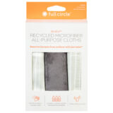 Full Circle Home - Cloths Microfiber Stripes - Case Of 6-3 Ct