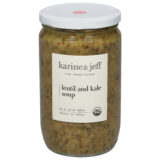 Karine & Jeff - Soup Lentil And Kale - Case Of 6-24 Oz