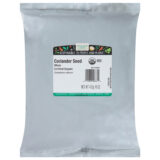 Frontier Herb Coriander Seed Whole, Single Bulk Item, 1lb