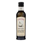 Lucini Italia Robust Garlic Extra Virgin Olive Oil, Case Of 6, 8.5 Fl Oz.