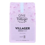 One Village Coffee - Coffee Villager Medium Whole Bean - Case Of 6-12 Oz
