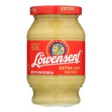 Lowensenf Germany's Favorite Hot Mustard - Case Of 6 - 9.3 Oz