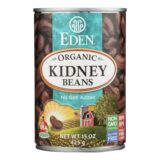 Eden Foods Organic Kidney Beans, Case Of 12, 15 Oz.