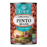 Eden Foods Organic Pinto Beans, Case Of 12, 15 Oz.