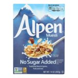 Alpen No Added Sugar Muesli Cereal, Case Of 12, 14 Oz.