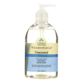 Clearly Natural Pure And Natural Glycerine Hand Soap Unscented, 12 Fl Oz