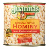 Juanita's Foods, Hominy, Mexican Style, Case Of 12, 25 Oz.