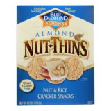 Blue Diamond, Nut Thins, Almond, Case Of 12, 4.25 Oz.