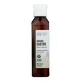 Aura Cacia, Skin Care Oil, Organic Castor Oil, 4 Fl Oz
